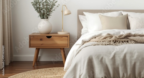 Inviting bedroom setup with...