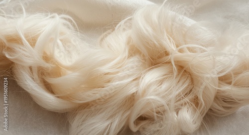 Natural silk fibers and coc...