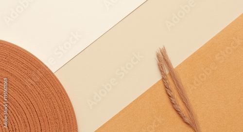 Modern pastel paper templat...