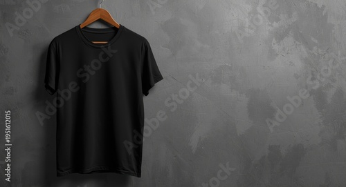 Comfortable black T-shirt h...