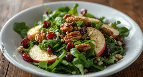 Seasonal crisp salad with m...