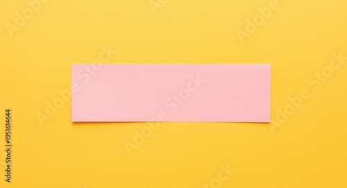 Blank writable pink label w...