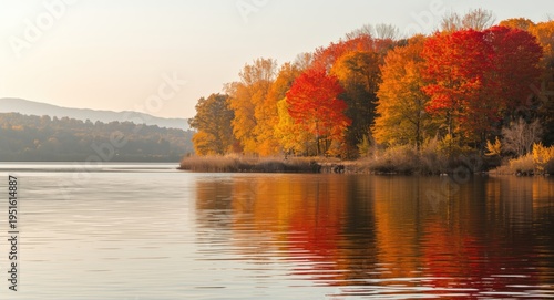 Relaxing waterside landscap...