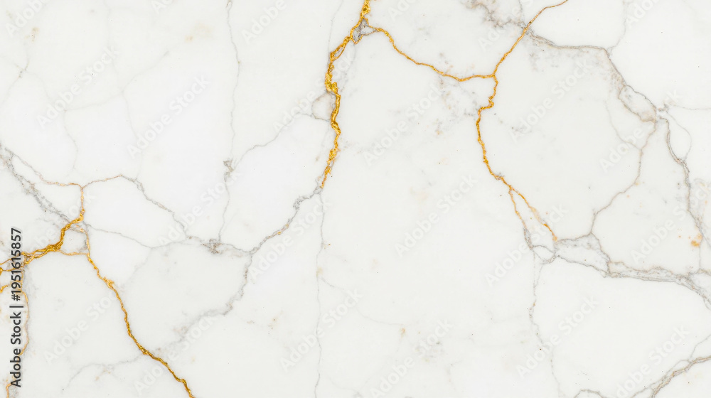 Obraz premium White calacata marble with gold veins for porcelain and ceramic texuture