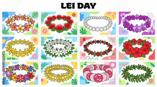 Hawaiian Lei Day Celebration Collection