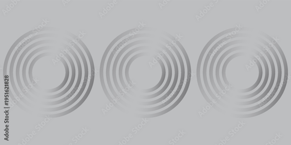 Fototapeta premium Sound wave rhythm dynamic lines spiral abstract vector background, modern rounded lines