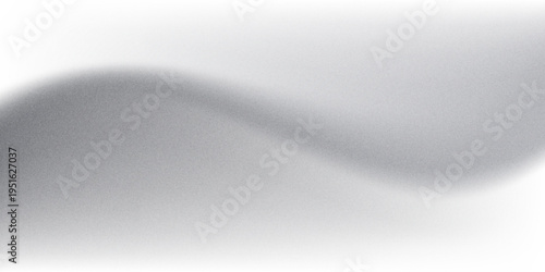 Grey gradient grain texture background gray black white monochrome smooth grainy backdrop design copy space