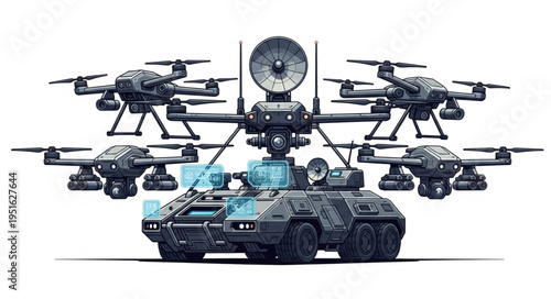 Simple abstract image with minimal elements and clean composition