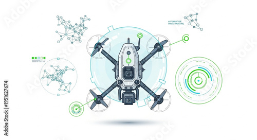 Simple abstract image with minimal elements and clean composition