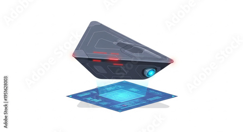 Simple abstract image with minimal elements and clean composition