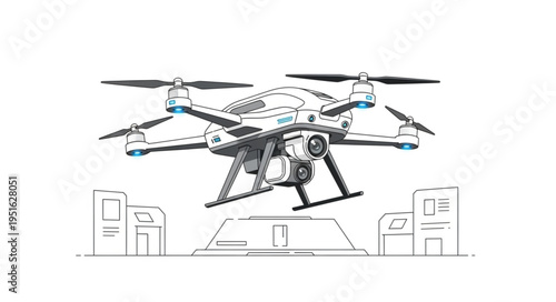 Simple abstract image with minimal elements and clean composition