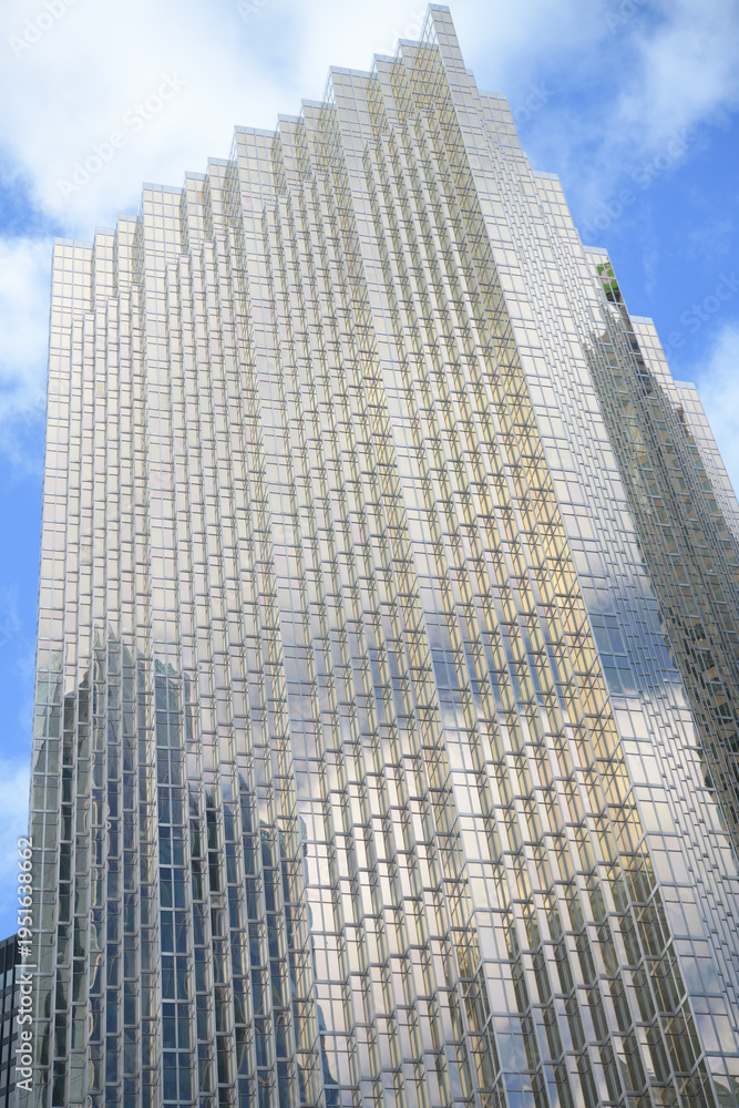 Fototapeta premium Royal Bank Plaza - South Tower (south elevation viewed from Front St W and Bay St), Toronto
