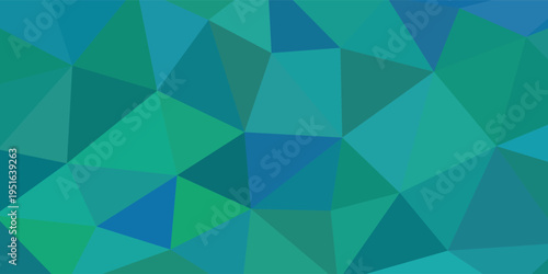 Photos Vibrant geometric tessellation with abstract color gradients and polygonal shape