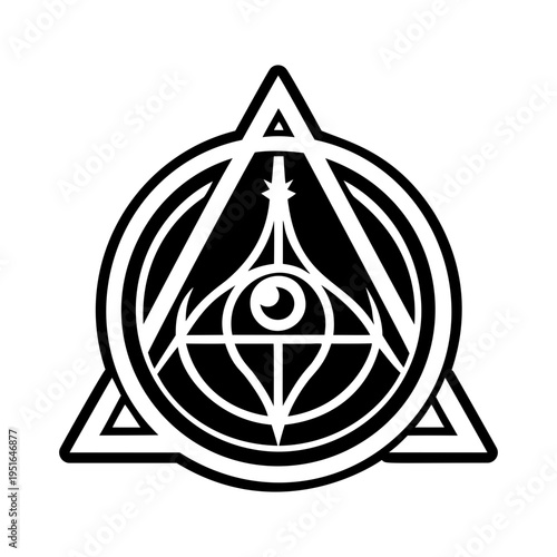 A glyph icon depicting philosopher stone