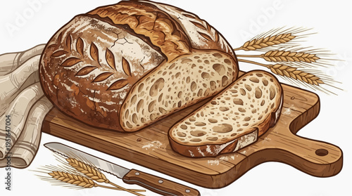 bread and wheat