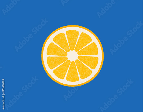 orange and lemon slices