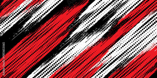 Gaming esport background striking stripes electric banner vector illustration design red black grunge brush wing comic pattern modern abstract concept livery stripes decal paint splash splatter.eps 10
