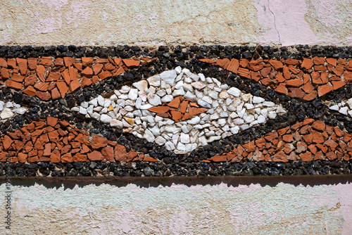 Canvas Print mosaico rústico