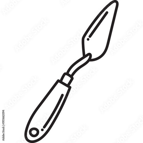 Art Palette Knife Icon