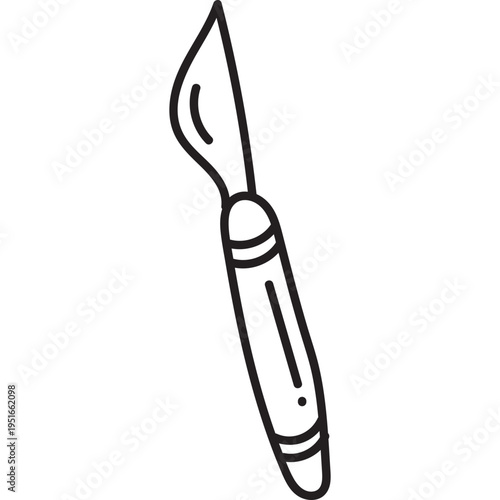 Doodle Scalpel Icon