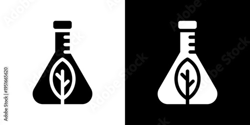 Natural Medicine Icon Set Vector Collection Isolated In Black And White