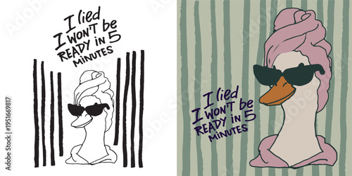 Trendy hand drawn doodle lettering quote. Lettering for t-shirt design, mug print, bag print, clothes fashion. 100% hand drawn vector image.
