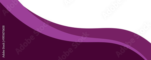 Curved Header and Footer Element modern illustration eps 10