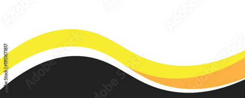 Abstract wave footers background illustration, EPS 10, Vector Illustration