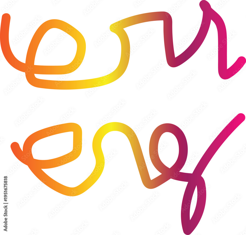 Obraz premium vector illustration abstract line