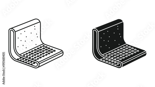 Material Technology Structure Network Technology Concept