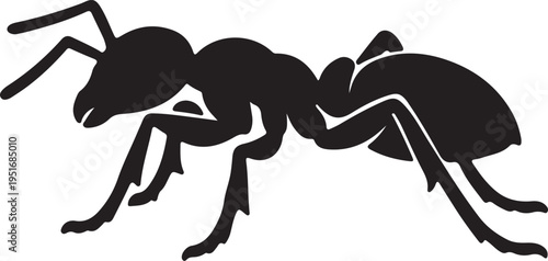 Red ant  Icon – Vector Illustration