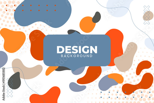 Bold shapes float across a clean, modern backdrop