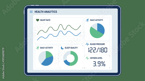 Public Health Behavior & Awareness System Advanced Health Analytics Dashboard for Monitoring Vital Signs and Sleep Quality