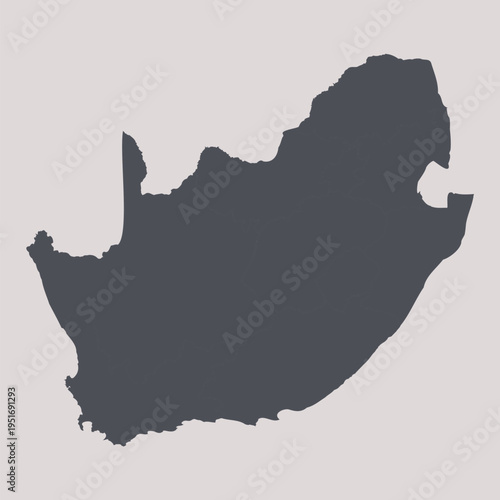 Detailed Map of South Africa With States and Cities
