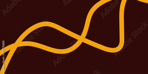 Abstract Color Lines Pattern. 3d graphic of a beautiful woman symbol made of many spheres. Naive squiggle pattern with bright colored textured wavy lines on a light background. 