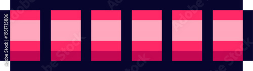 Pixel game health bars showing energy status