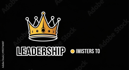 Golden Crown Symbolizing Leadership and Authority.