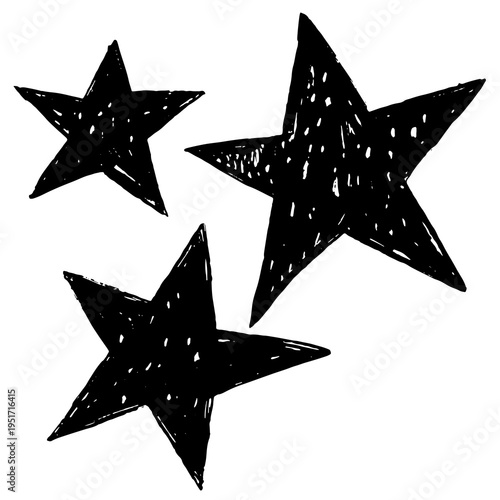 abstract star shapes