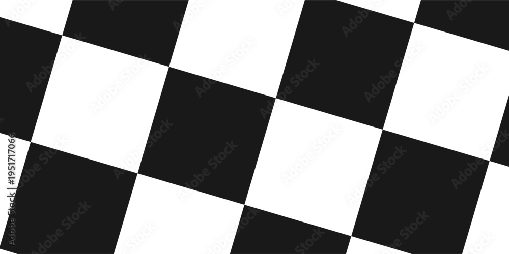 Obraz premium Checkered flag wave on white background design for sport race championship vector illustration.