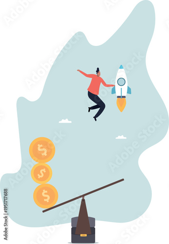 Economic stimulus money, central bank inject money to boost business and recover from Coronavirus COVID-19 crisis,human life and situation.