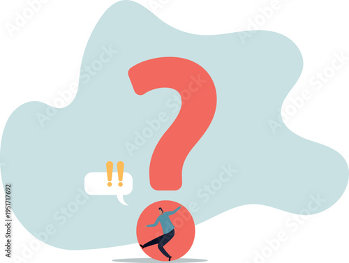 Answer business question, determination or sill and decision to solve problem, FAQ frequently asked questions.human life and situation.