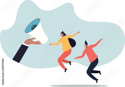 Encourage employee voice, advocacy or support opinion, contribution or help, listen to ideas or communication, staff encouragement .human life and situation.