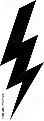 Lightning bolt icon representing electricity and speed