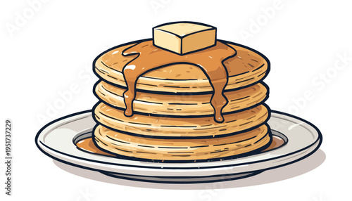 stack of pancakes