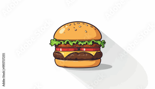 burger and hamburger