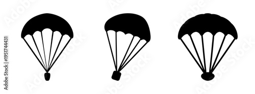 Explore skydiving parachutes and gliding equipment for aerial sports and extreme adventure activity