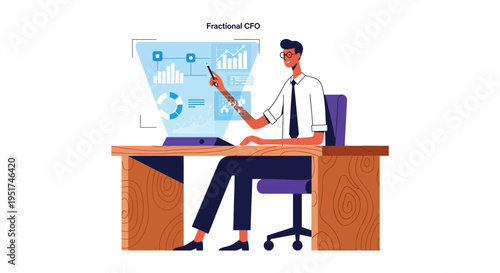 Strategic Fractional CFO providing high-level financial oversight and data-driven insights to scale B2B startups and mid-market enterprises