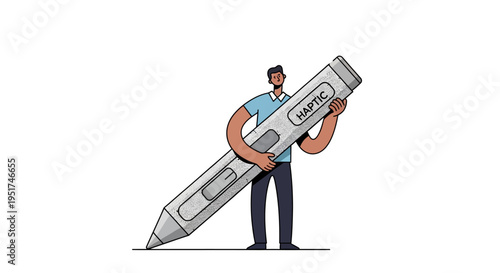 Modern UI/UX Designer Mastering Haptic Feedback for Immersive Digital Brand Experiences