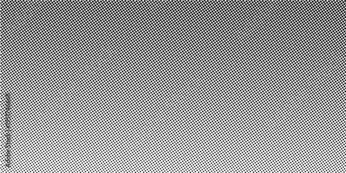 Grunge halftone gradient background. Faded grit noise texture. White and black sand wallpaper. Retro pixelated backdrop. Anime or manga style comic overlay. Vector graphic design textured template