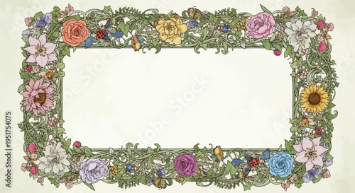 framework for photo or congratulation